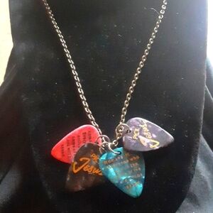 Guitar Pick Pendant Necklace